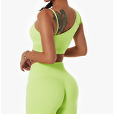 Cropped-Top mit asymmetrischen Trägern